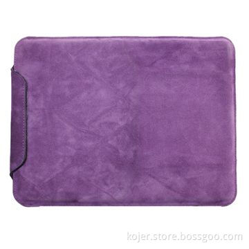 Innovative Folding PU Tablet Pouch for iPad 3, Full Access to All Functional Ports